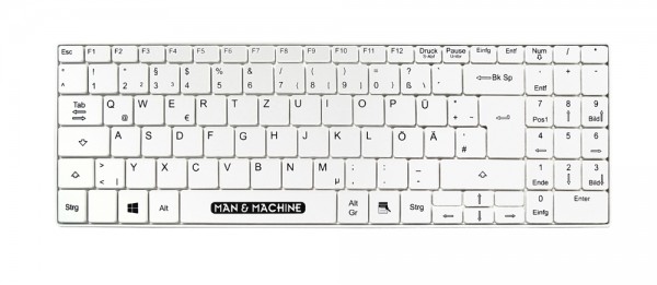 Tastatur Man & Machine Its Cool DE/GR USB